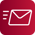 Icon_ Red_ Send Email Envelope Streamline Streamline Light 3.0